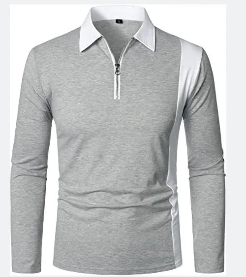 Herren Langarm-Polohemd Padrony Verno