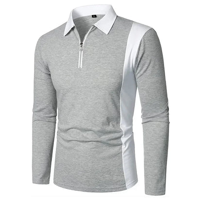 Herren Langarm-Polohemd Padrony Verno
